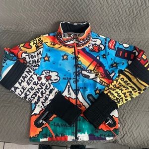 Jc de castelbajac and rossignol collab ski jacket